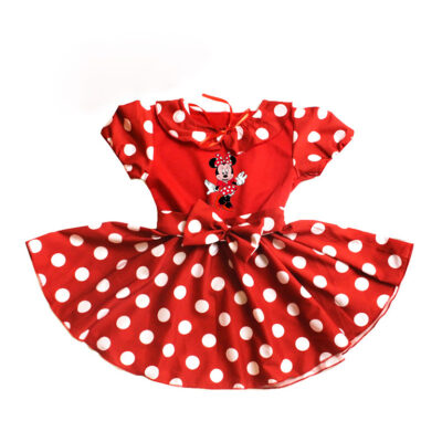 Rochita rosie cu buline R1742-3