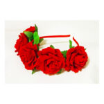 Coronita trandafiri rosii A1330-7 - imagine 5