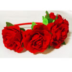 Coronita trandafiri rosii A1330-7