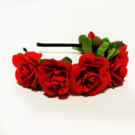 Coronita trandafiri rosii A1330-6 - imagine 2