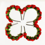 Coronita trandafiri rosii A1330-6 - imagine 3