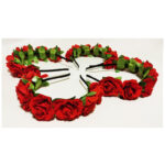 Coronita trandafiri rosii A1330-6 - imagine 4