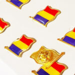 Insigna tricolor A2084 - imagine 2