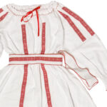 Rochie traditionala fete R2074 - imagine 3