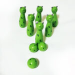 Joc popice lemn broscute J2091-2