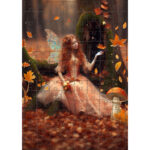 Puzzle pentru copii A4 Zana Toamnei P000048