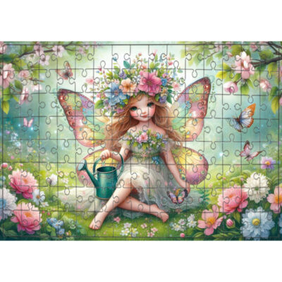 Puzzle pentru copii A4 Zana Primaverii P000050