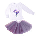 Compleu fetite cu brandusa COM0001-3