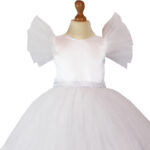 Rochie alba printese R2111-2 - imagine 3