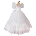 Rochie alba printese R2111-2 - imagine 5