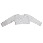 Bolero alb dantela