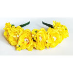 Coronita flori galbene CE00165-1 - imagine 3