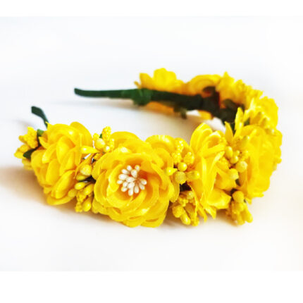 Coronita flori galbene