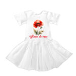 Rochie alba mac