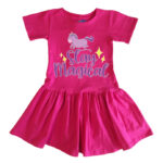 Rochie ciclam fetite