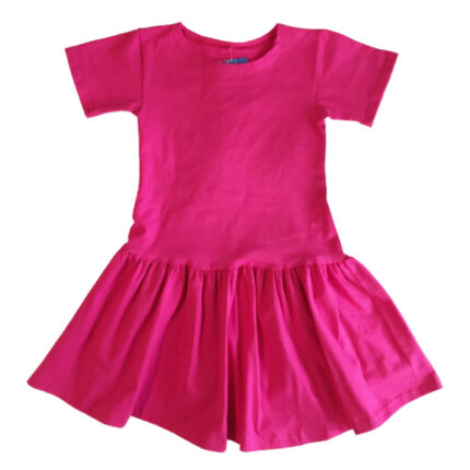 Rochie ciclam pentru fetite