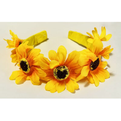Coronita floarea soarelui 5 flori