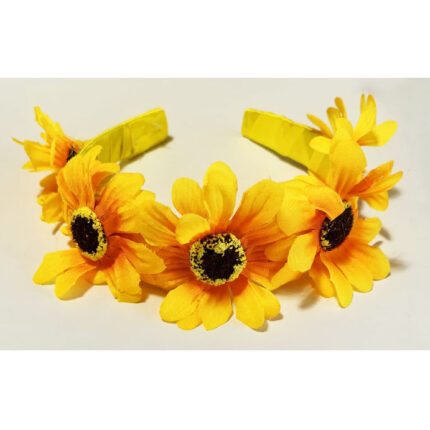 Coronita floarea soarelui 5 flori