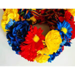 Bentita flori si panglica tricolor CE00177 - imagine 7