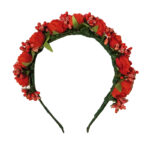 Coronita bujori rosii CE00167-2 - imagine 2