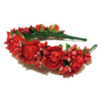 Coronita bujori rosii CE00167-2 - imagine 3
