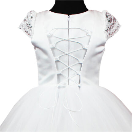 Rochie lunga printese cordon roz