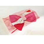 Bentita roz bumbac cu funda mare A1601-23 - imagine 2