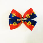 Clama tricolora cu flori CE00103-3 - imagine 3